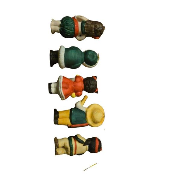 Vintage All American Kids Ornament (Set Of 5) 1 Cowboy Missing 1986 Taiwan - Picture 4 of 4